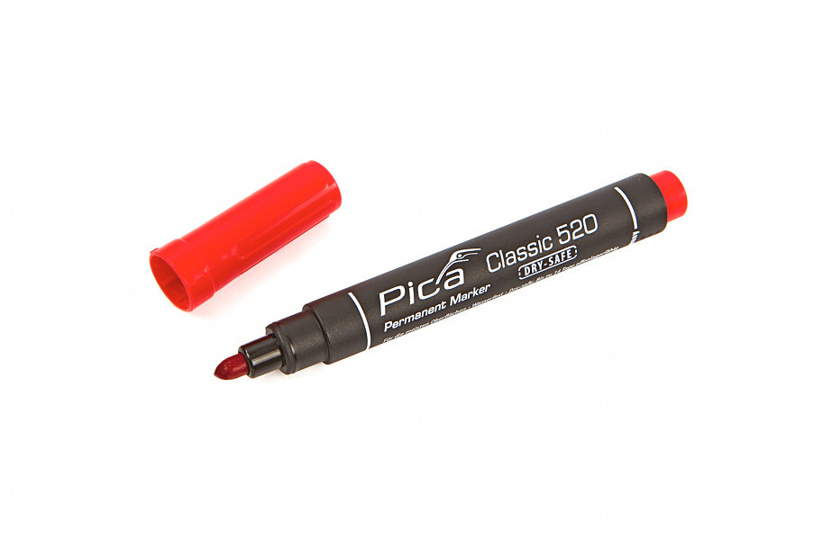 Miniatuur van Pica permanente marker 1-4mm rond zwart - per 10 stuks (PI52046)