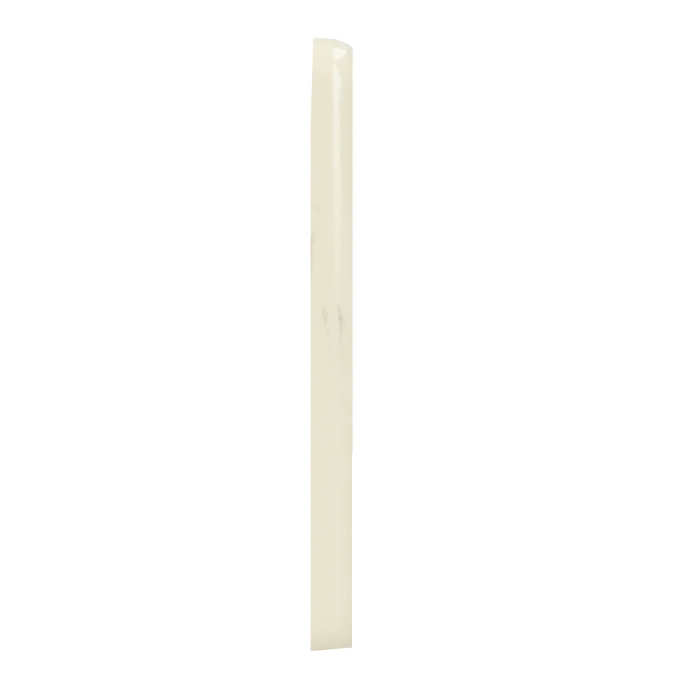 Power perilex montageplaat met gat - crème wit (PWPPMG)
