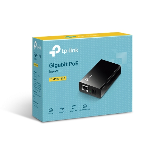 TP-LINK PoE injector (TL-POE150S)
