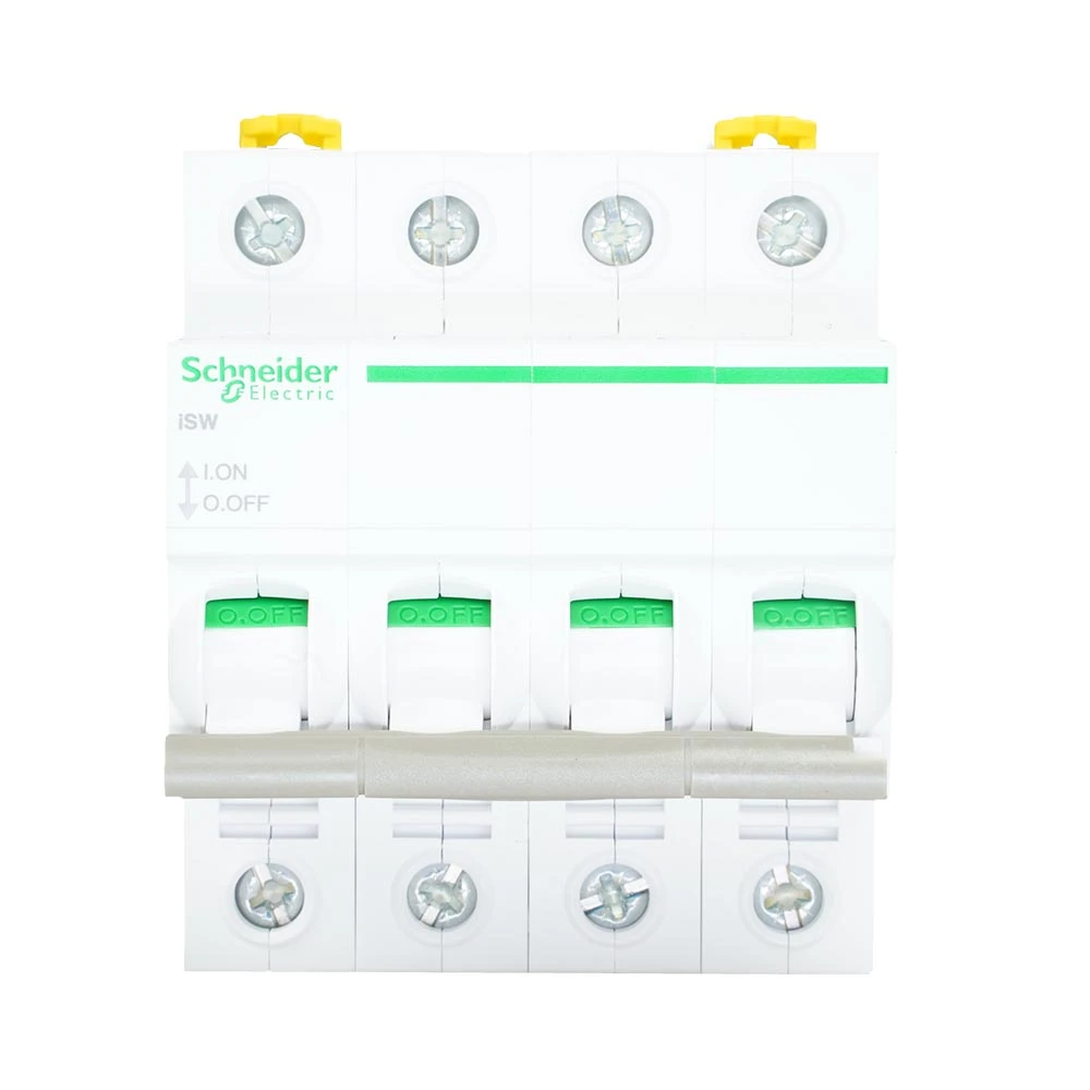 Miniatuur van Schneider Electric hoofdschakelaar 4-polig 100A (A9S65491)
