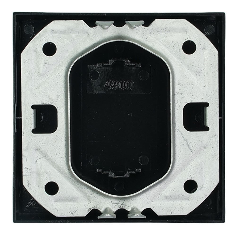 EMhub Quadro55 (by Kopp) bedieningswip tbv wissel- en kruisschakelaar - zwart mat (4088081)