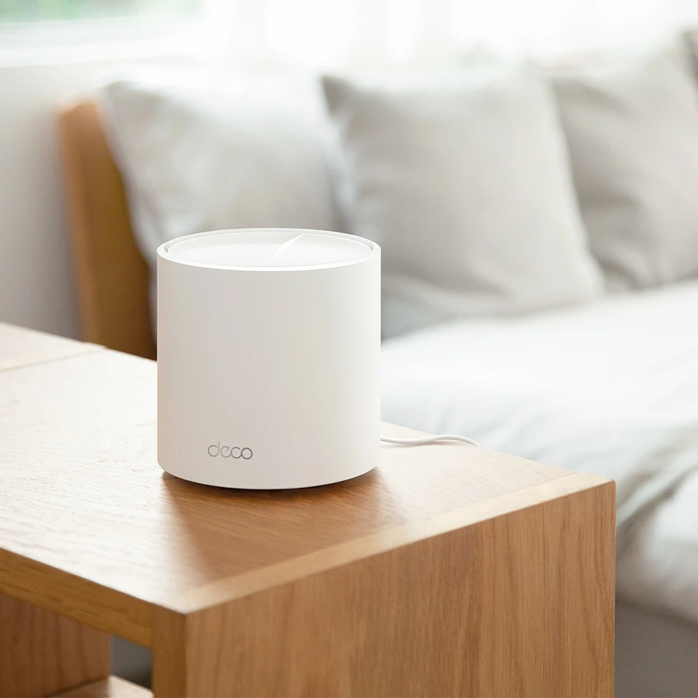 Miniatuur van TP-LINK mesh WiFi router 574 Mbps op 2,4GHz + 2402Mbps op 5GHz-band - per 2 stuks (Deco X50 2-Pack)