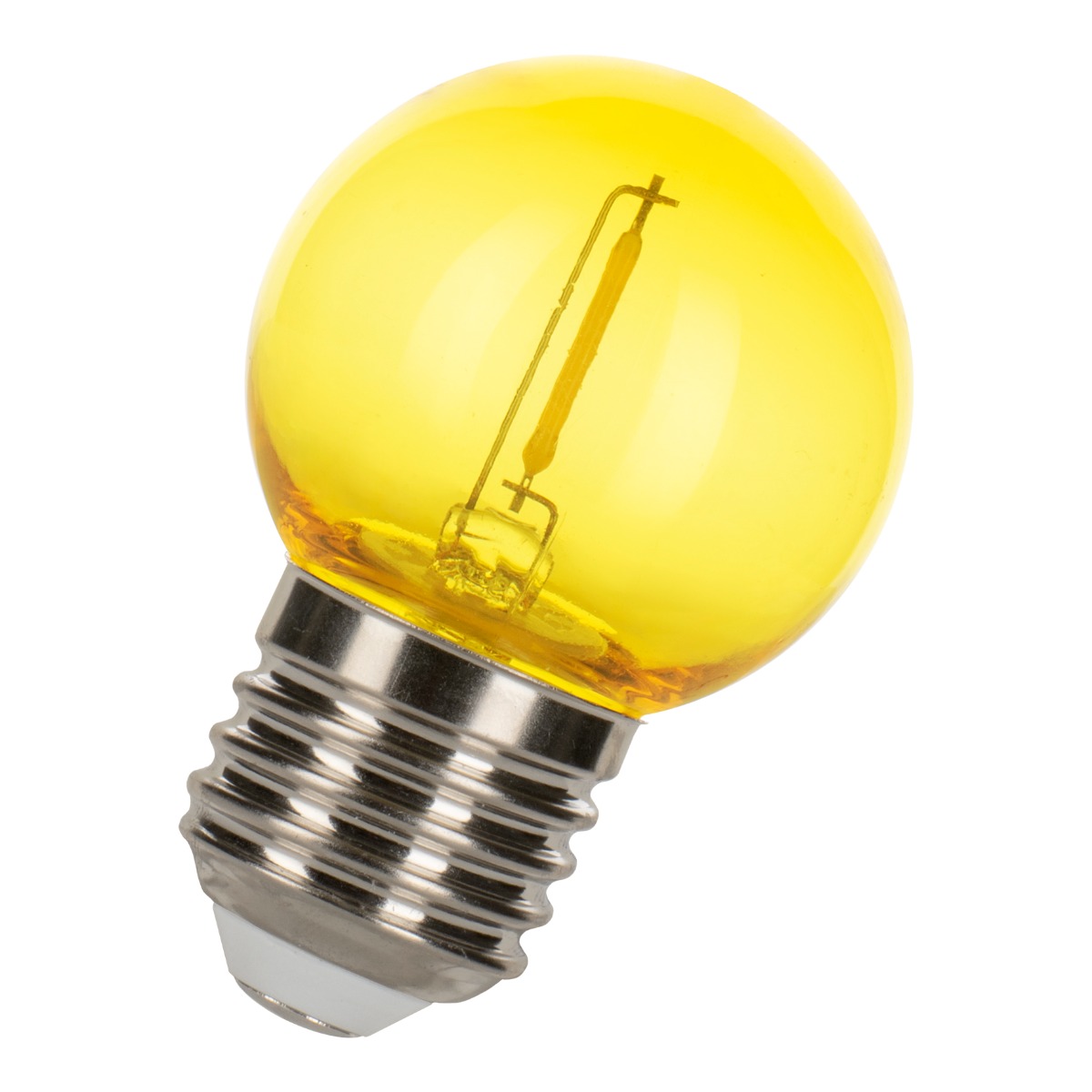 Miniatuur van Bailey LED kogel E27 geel 0,6W 35lm IP44 ecopack 5pack (143039)