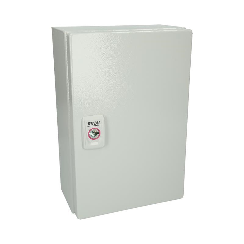 Miniatuur van Rittal KX E-box plaatstaal met deur en montageplaat 200x300x120 mm(1554000)