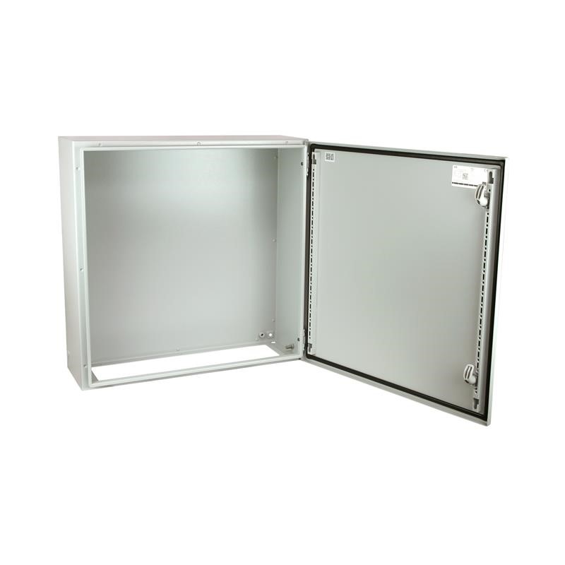 Miniatuur van Rittal AX wandkast plaatstaal met deur, montageplaat en wartelplaat 600x600x210 mm (1060000)