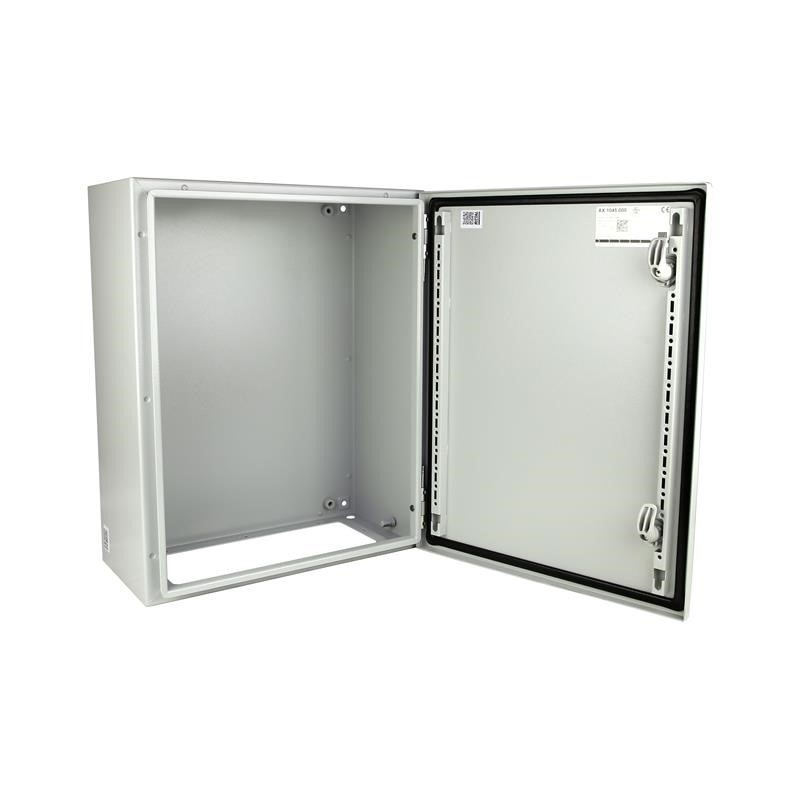 Miniatuur van Rittal AX wandkast plaatstaal met deur, montageplaat en wartelplaat 400x500x210 mm (1045000)