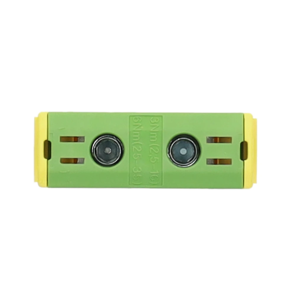 Miniatuur van Ouneva aansluitklem 1-voudig geel/groen 2,5-35 mm² (O-VC05-0193)