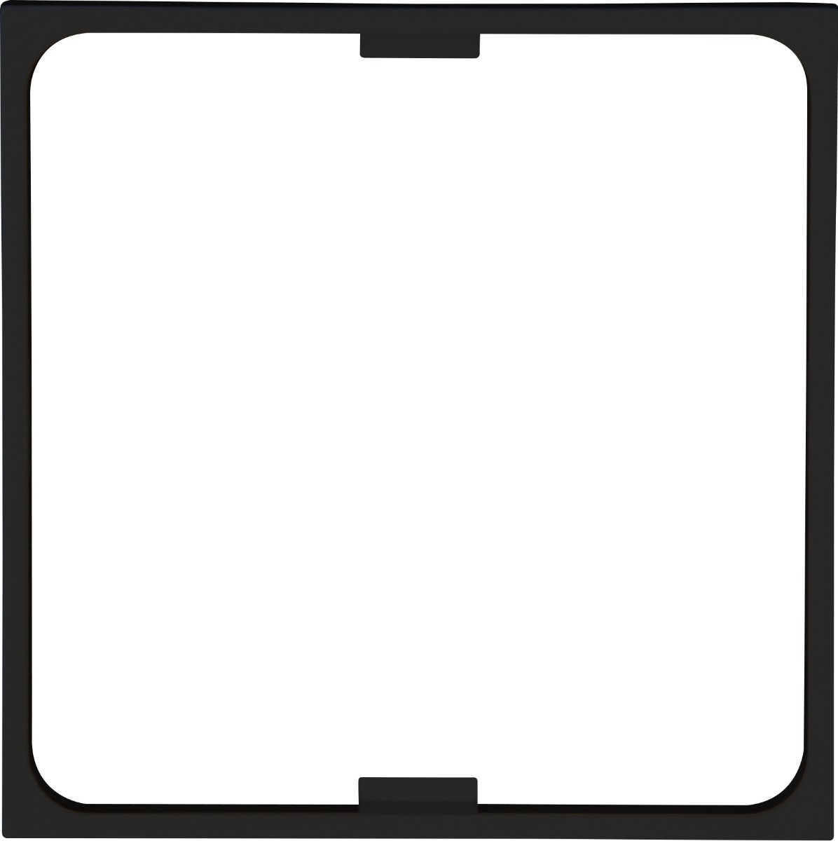 Miniatuur van Kopp tussenraam 50x50 din apparaten - HK07 mat zwart (405650000)