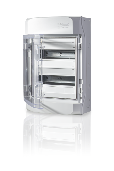 Miniatuur van F-Tronic NEPTUN waterdichte groepenkast 2-rijen 24 modules IP65 (7270002)