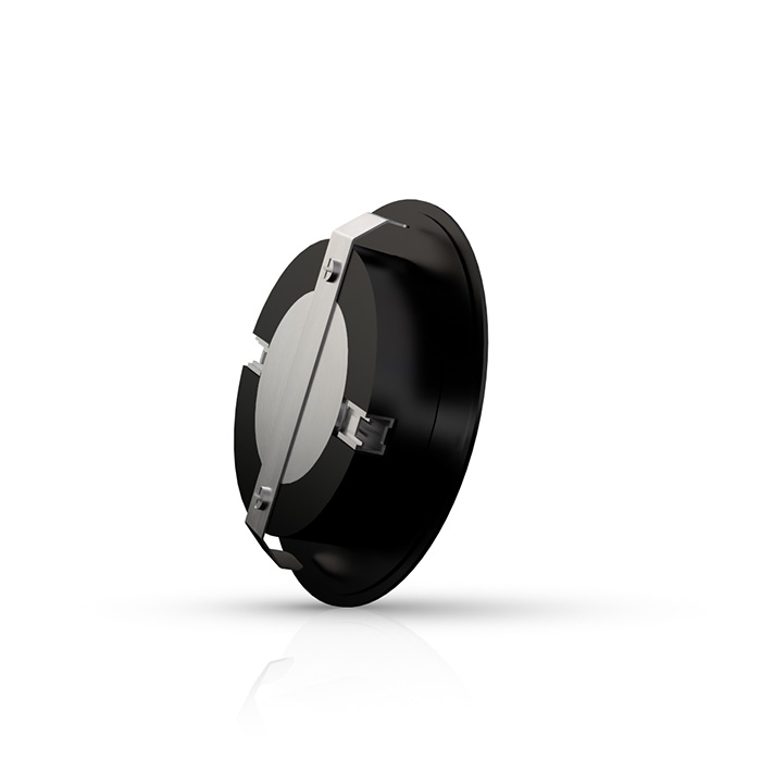 Miniatuur van INTERLight inbouwspot set dimbaar rond zwart 4W 260lm 2700K incl. driver Ø65mm - zaagmaat Ø58mm IP44 (IL-CBSET27B)