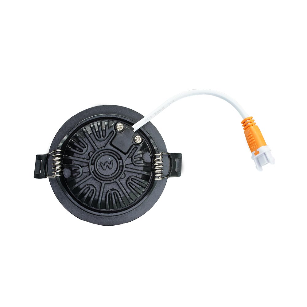 Miniatuur van LED Republic waterdichte inbouwspot rond zwart 5W 450lm 2000K-3000K DTW incl. driver IP65 zaagmaat Ø75mm - diameter 85mm