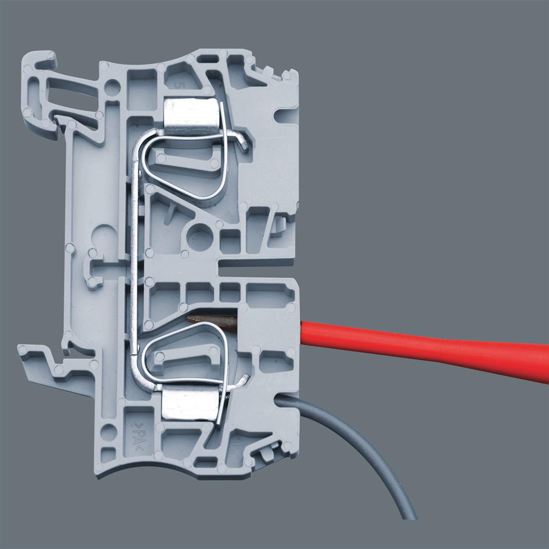 Miniatuur van Wera schroevendraaier Kraftform SL 0.6x3.5 181/100mm sleuf VDE (05006440001)