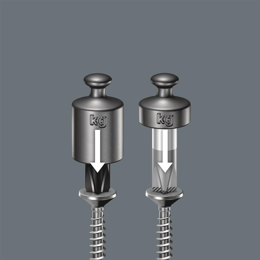 Miniatuur van Wera schroevendraaier Kraftform PH1 178/80mm Philips (05008710001)