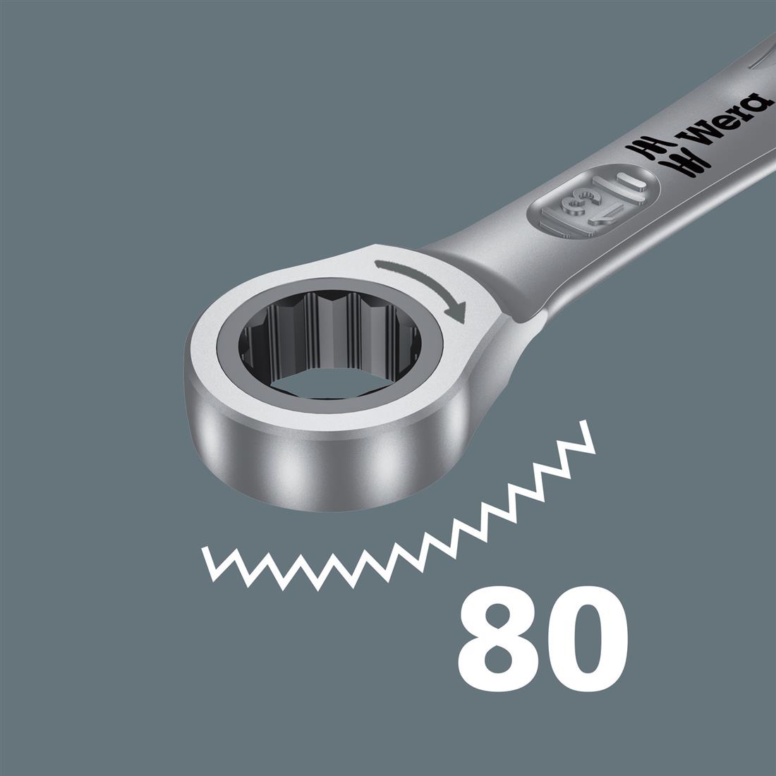 Miniatuur van Wera ringratel steeksleutel 19mm Joker (05073279001)