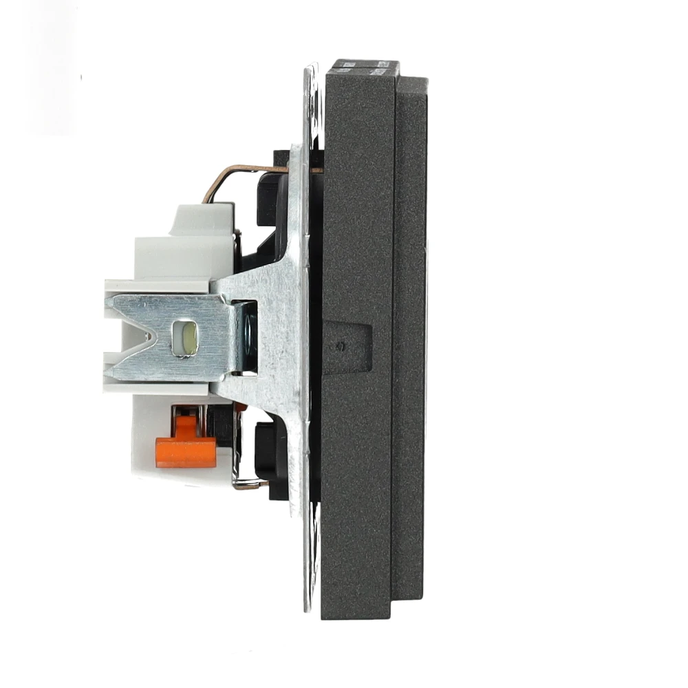 Miniatuur van Gira stopcontact met randaarde - TX_44 antraciet (418867)