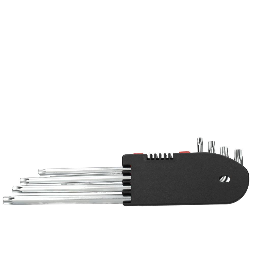 Miniatuur van Kreator torx stifsleutelset lang TX tamper resistant 9-delig (KRT408303)