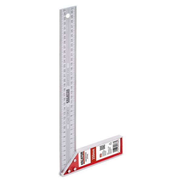 Miniatuur van Kreator winkelhaak gehard staal 350mm (KRT704035)