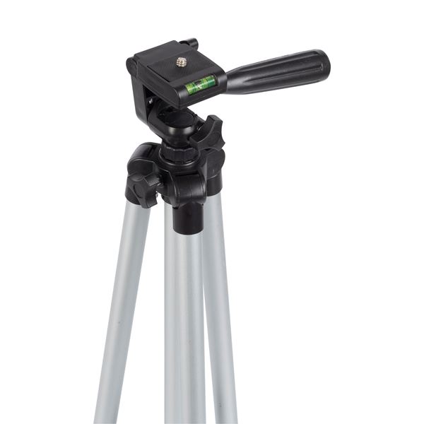 Kreator opklapbaar aluminium statief met waterpas 50-152cm met foudraal (KRT706900)