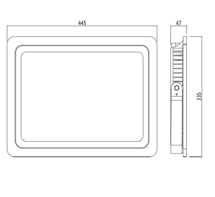 Miniatuur van Bailey LED schijnwerper 150W 12600lm dag licht 6500K IP65 (141545)
