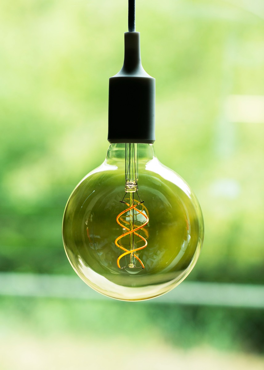 Miniatuur van Bailey LED lamp filament bol E27 4W 250lm flame 1900K dimbaar (144340)