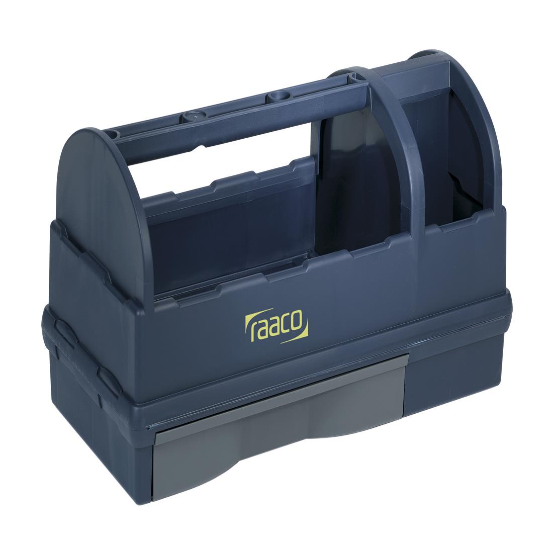 Miniatuur van RAACO gereedschapsbak toolbox met lade 476x230x228mm - blauw (137195)
