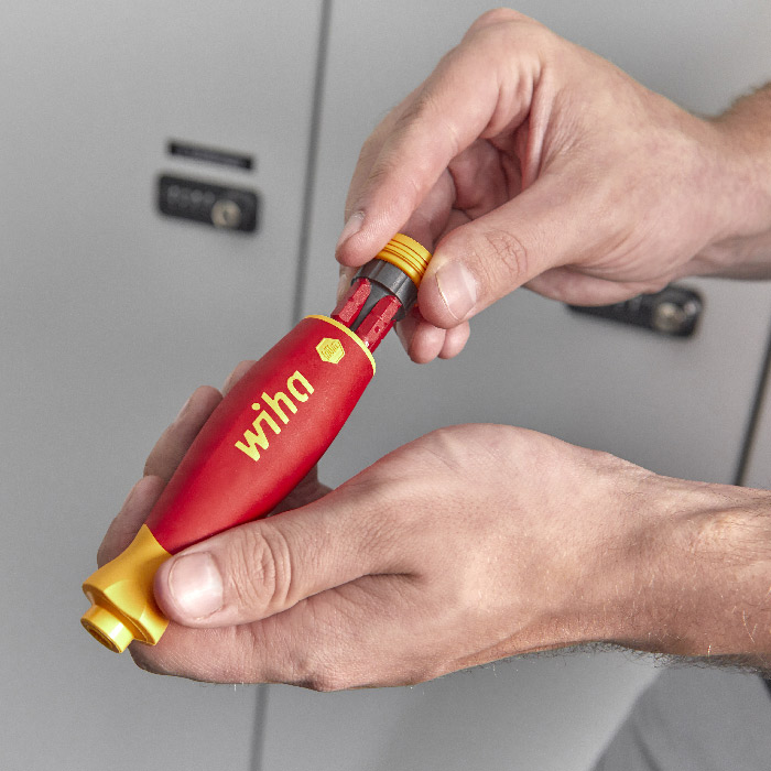 Miniatuur van Wiha schroevendraaierset met bitmagazijn SL/PH/PZ Pocketmax Electric (45296)