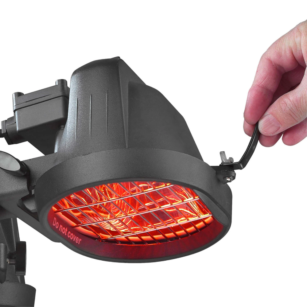 Eurom elektrische terrasverwarmer voor parasol 1500W (333329)