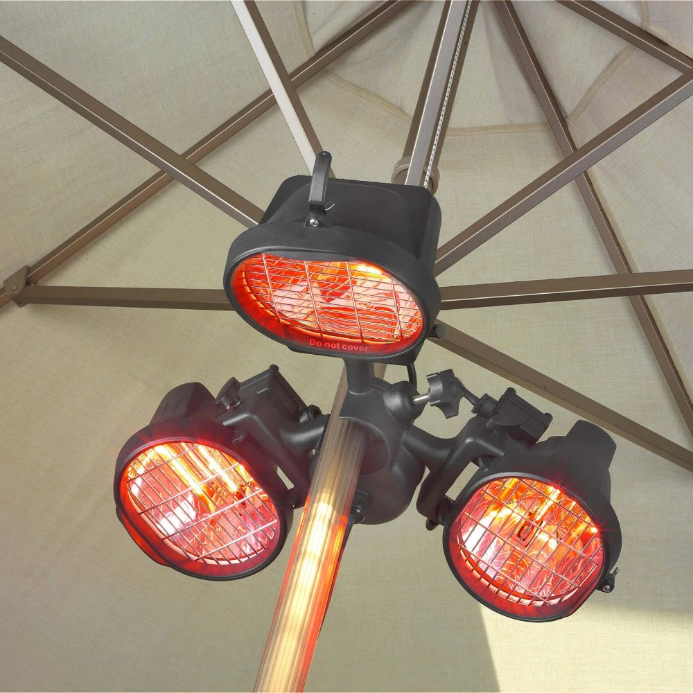 Eurom elektrische terrasverwarmer voor parasol 1500W (333329)