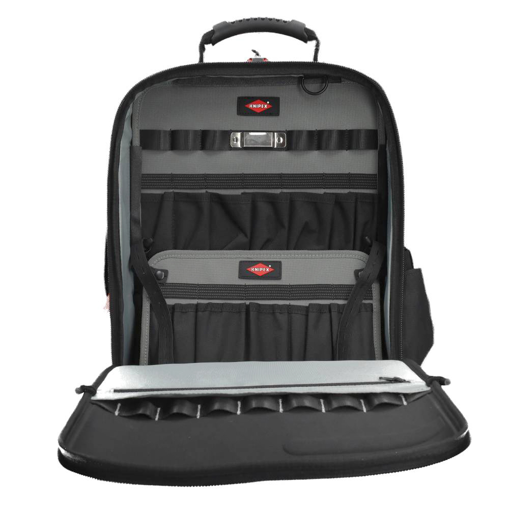 Miniatuur van KNIPEX rugtas gereedschapstas Modulair X18 met harde bodem 500x350x250mm voor circa 38 tools (002150LE)