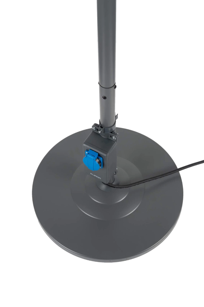 Miniatuur van Eurom vloerstandaard voor terrasverwarmer tot 175cm met 5 meter kabel en stopcontact (334029)