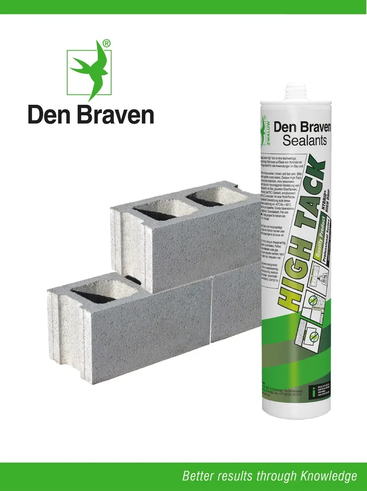 Den Braven Zwaluw High Tack constructielijm montagekit hoge aanvangshechting - koker 290ml - wit (11184100)