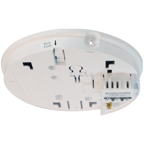 Miniatuur van Ei Electronics optische rookmelder 230V incl. back-up batterij en RF sokkel - draadloos koppelbaar (Ei146eRF)