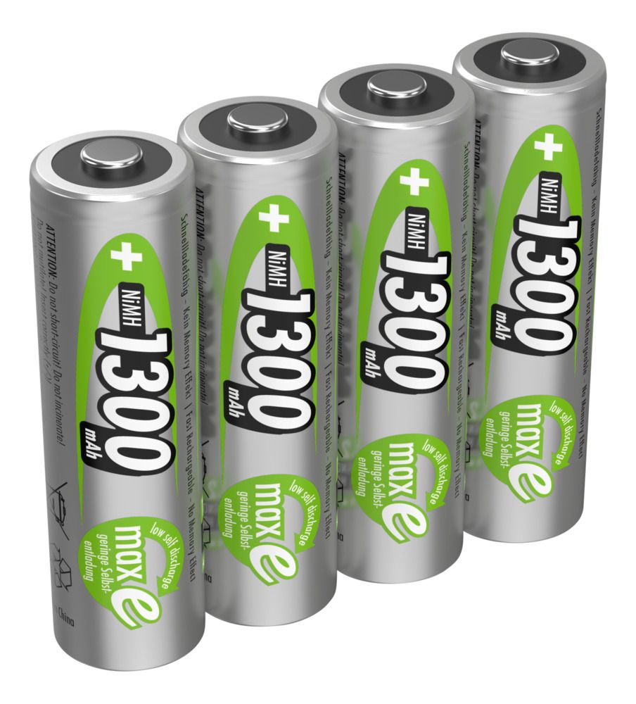 Miniatuur van Ansmann oplaadbare batterij NiMH AA 1.2V 1.300mAh - verpakking per 4 stuks (5030792)