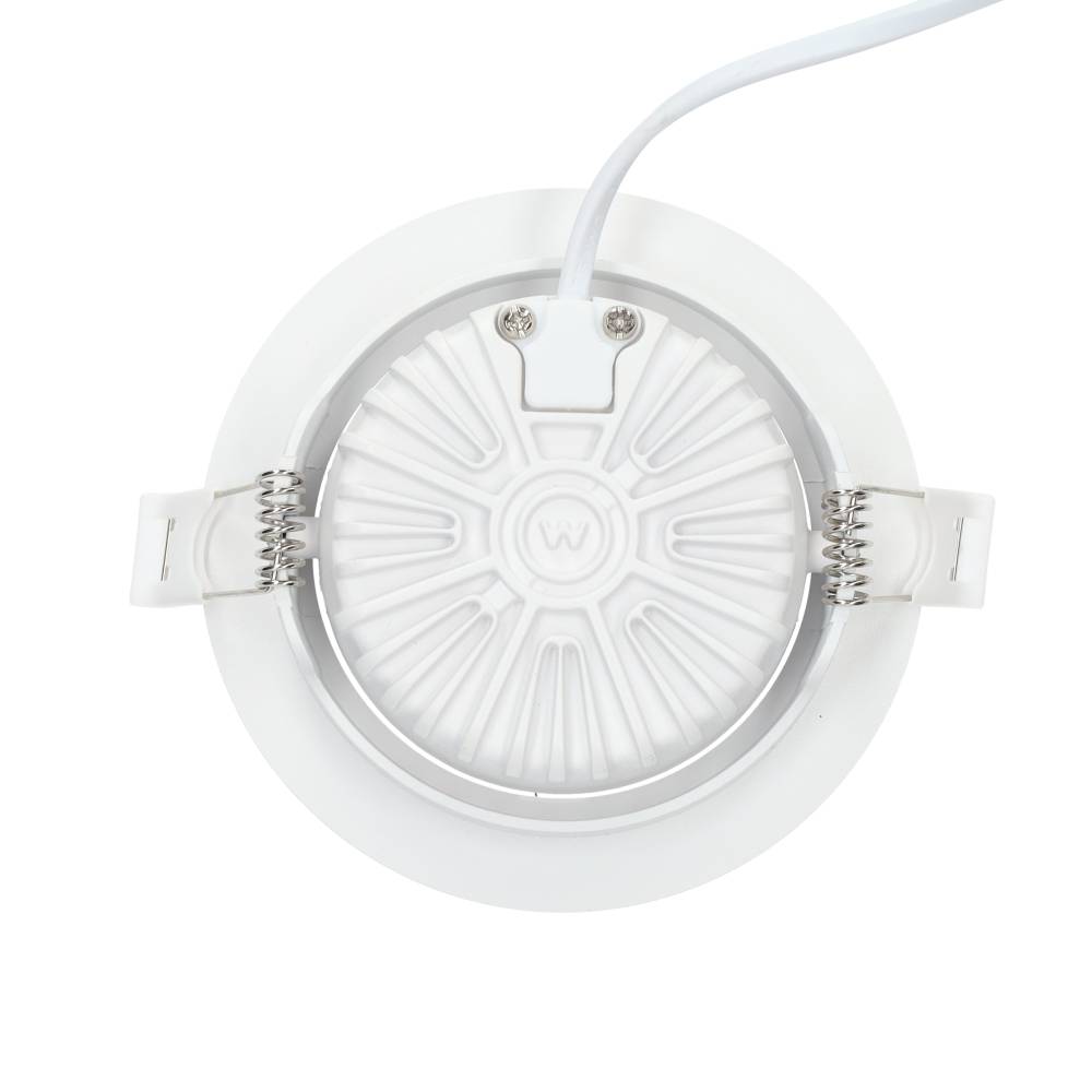 Miniatuur van LED Republic waterdichte inbouwspot rond wit 10W 1.000lm 2000K-3000K DTW incl. driver IP65 zaagmaat Ø90mm - diameter 104mm