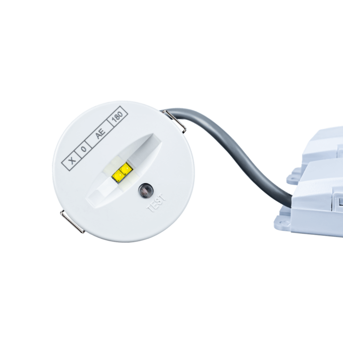 Miniatuur van ION industries noodverlichting inbouw mini 3h auto test IP20 - wit (60.100.040)