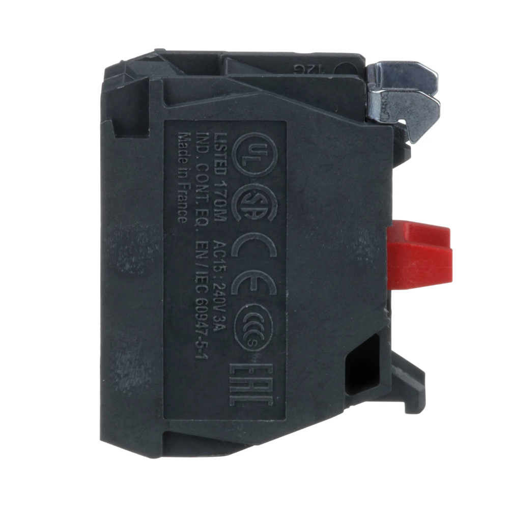 Miniatuur van Schneider Electric Harmony XB4 contactelement voor kop Ø22mm 1NC (ZBE102)