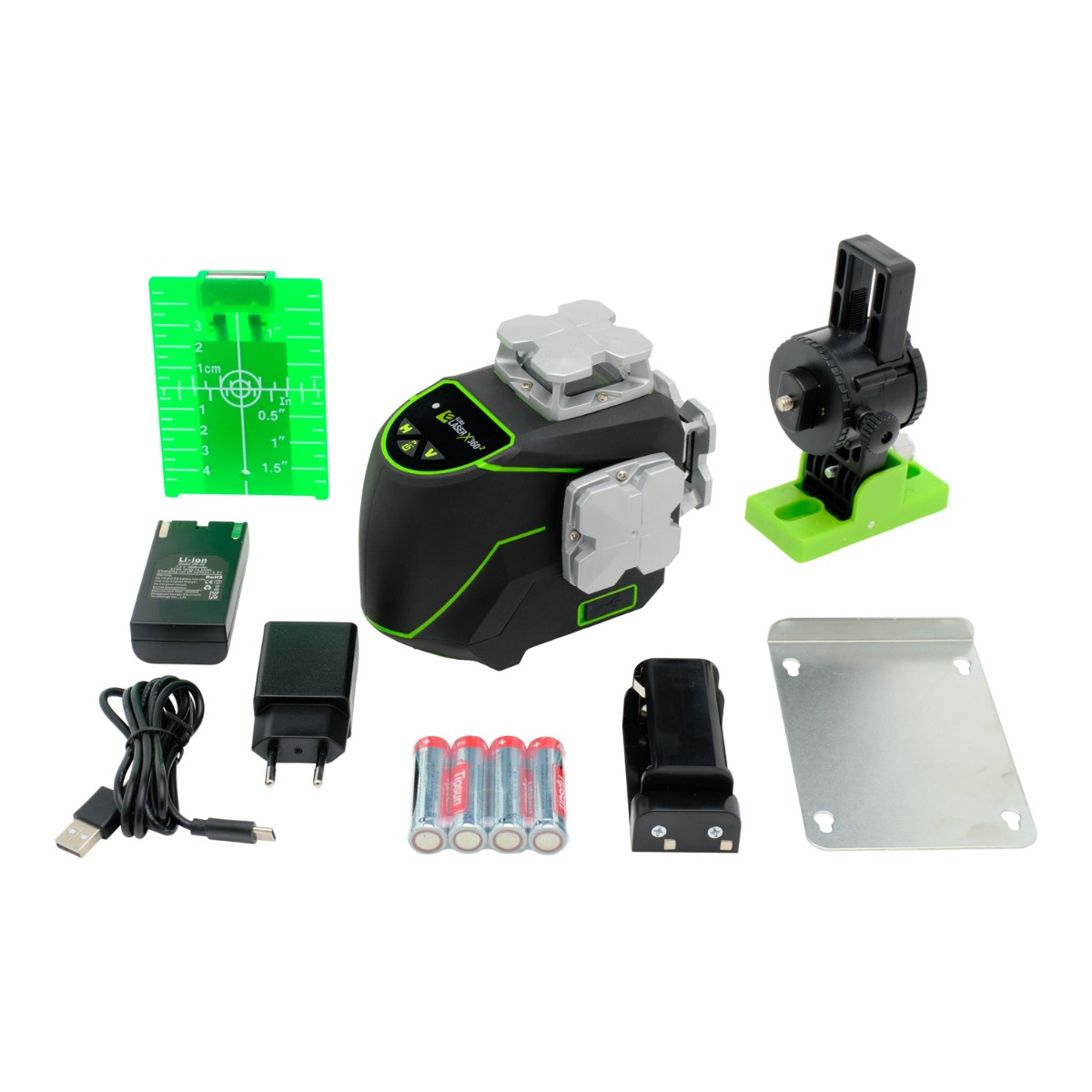 Miniatuur van Elma Sagab 3D multi lijnlaser met groene laser 2x360° tot 40 meter (S-ELMA Elma Laser X360-2)