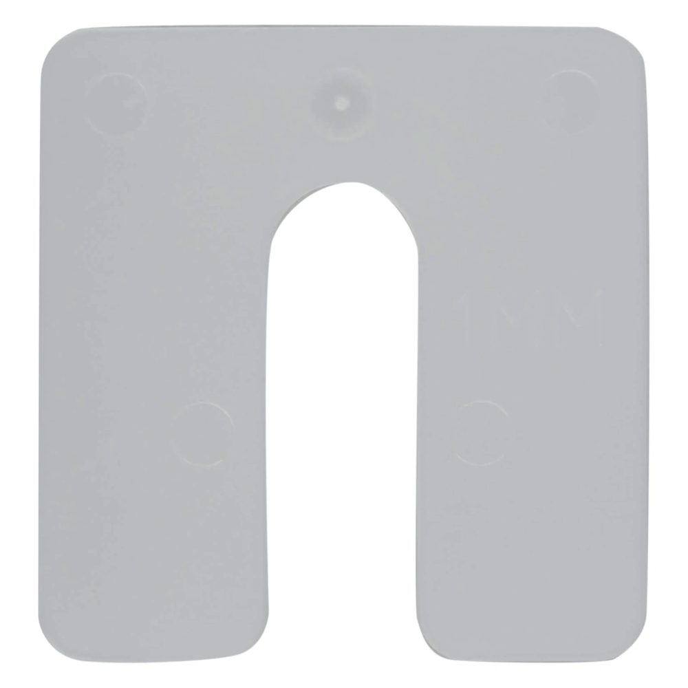 Miniatuur van GB uitvulplaat 50x50x1mm - transparant per 96 stuks (34601.B005)
