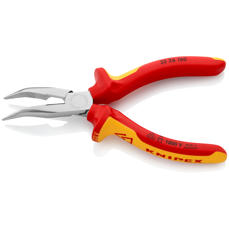 Miniatuur van KNIPEX radiotang gebogen 160mm VDE (2526160)