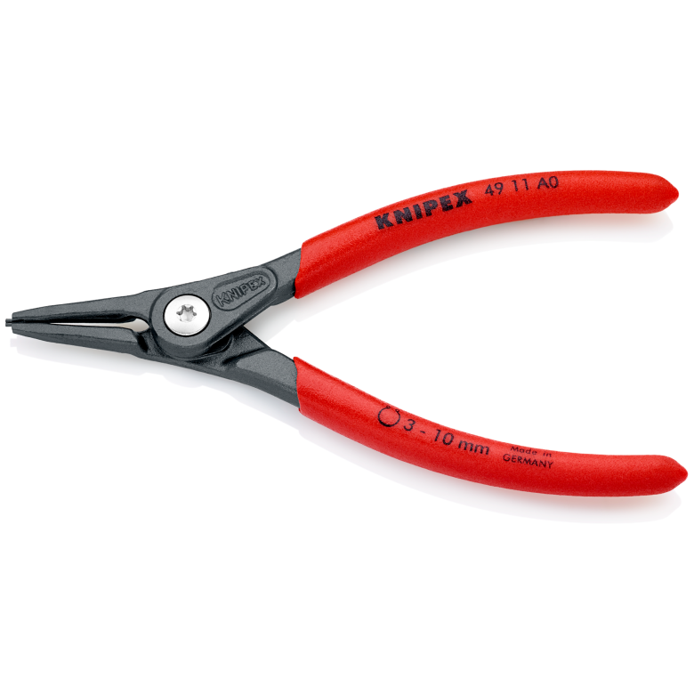 Miniatuur van KNIPEX borgveertang buiten recht 3-10mm (4911A0)