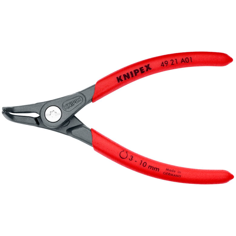 Miniatuur van KNIPEX borgveertang buiten gebogen 90 graden 3-10mm (4921A01)