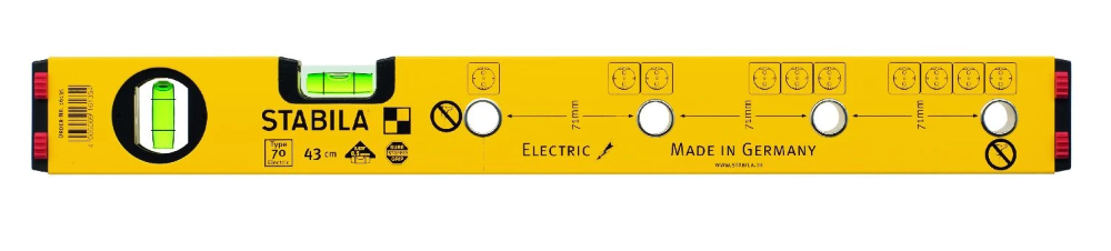 Miniatuur van Stabila 70 Electric waterpas voor inbouwdozen 43cm (16135)