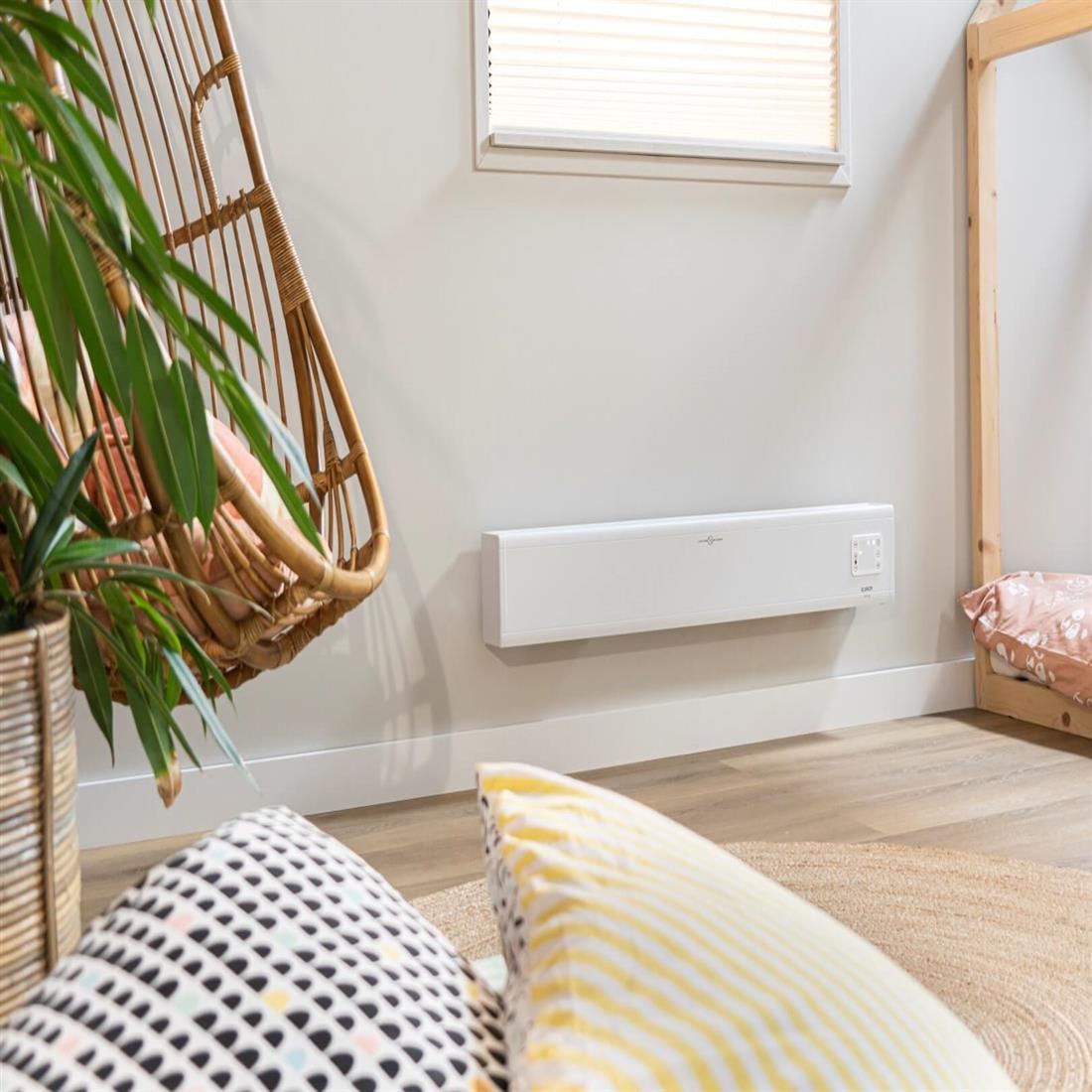 Eurom alutherm baseboard 2000W met WiFi en app (361032)