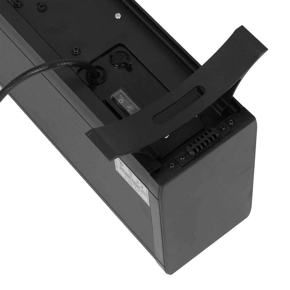 Miniatuur van Eurom alutherm baseboard 1500W met WiFi en app - zwart (361193)