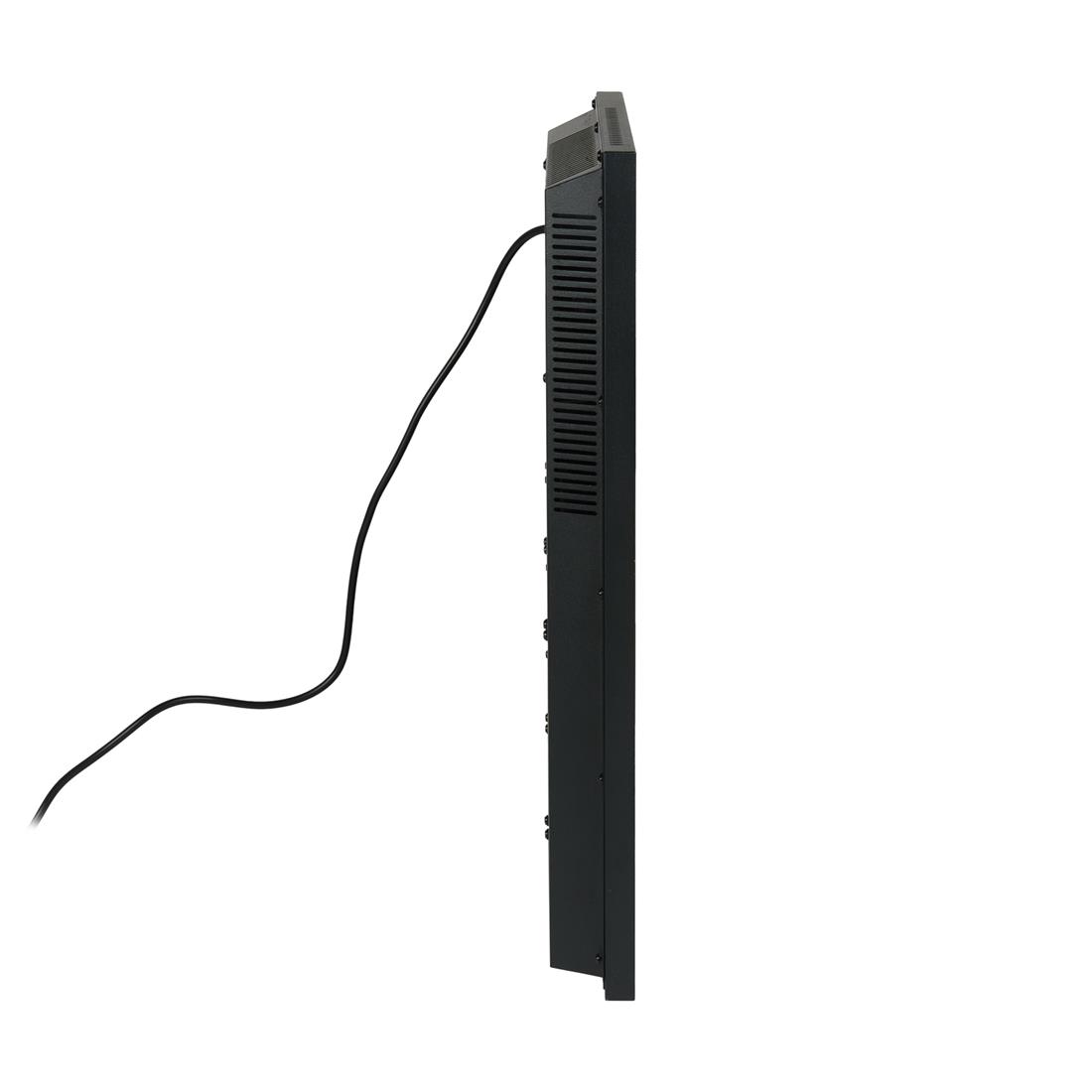 Miniatuur van Eurom alutherm sani convectorkachel voor badkamer 800W, met WiFi en app - zwart (361025)