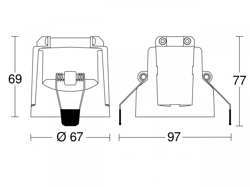 Miniatuur van STEINEL bewegingsmelder en aanwezigheidmelder plafondinbouw PD-8 ECO COM1 - wit (087913)