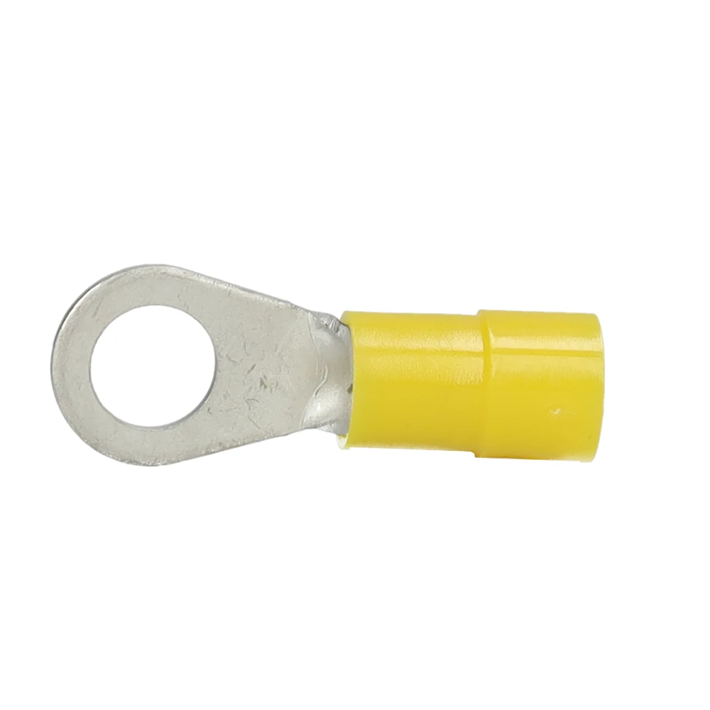 Miniatuur van Cimco geïsoleerde ringkabelschoen recht geel 0,1-0,4mm2 - gat M4 per 100 stuks (180014)
