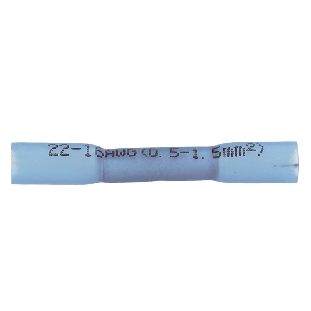 Miniatuur van Cimco geïsoleerde stootverbinder met krimpisolatie verlengd 1,5-2,5mm - blauw per 15 stuks (180352)