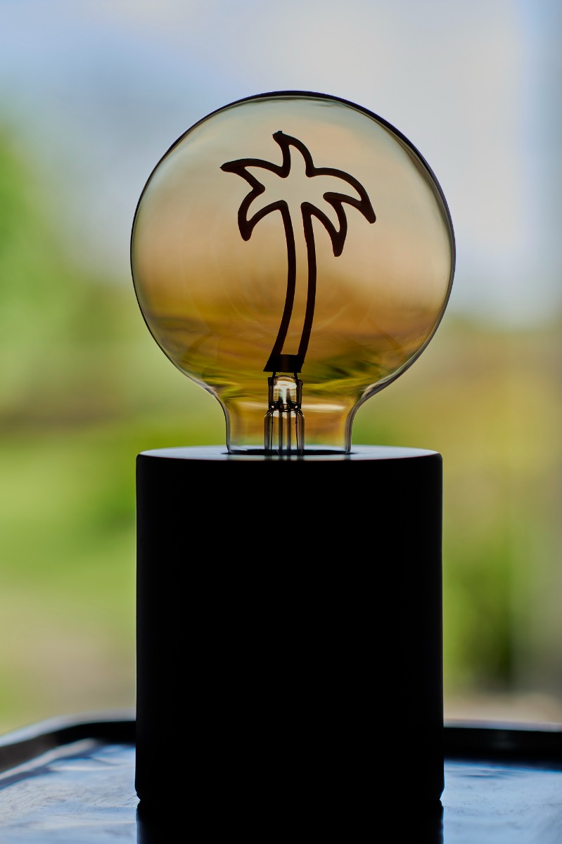 Miniatuur van Bailey LED lamp palm E27 2W 90lm 2000K warm wit dimbaar (145899)