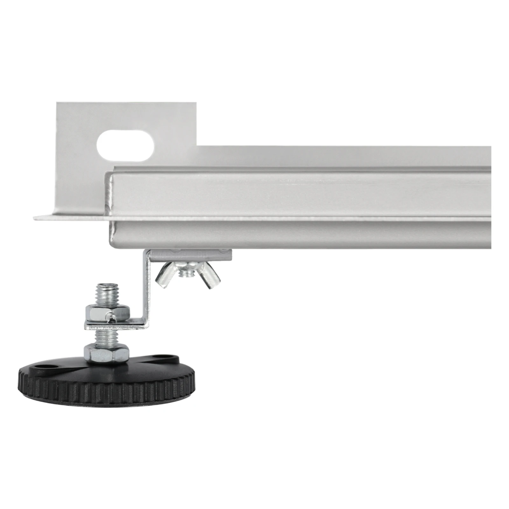 Miniatuur van Differnz douchegoot muur geborsteld RVS met flens 70x70x800mm - mat chroom (33.111.09)